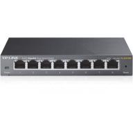 TP-LINK - Switch EasySmart 8 ports Gigabit 4 ports PoE - TL-SG108E