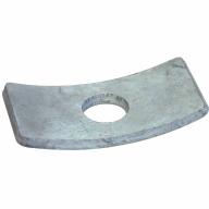 Plaquette courbe 70x35x5mm pour boulon 14mm