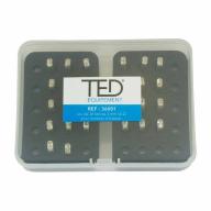 Jeu de 26 lettres 3mm (A-Z) pour marteau à frapper TED