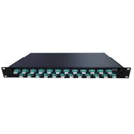 HSD - Tiroir optique 24 LC Dx OM3 équipé de 6T LC Dx