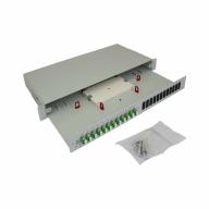 Tiroir 19" coulissant 1U 24FO LC/APC SM - Trunk