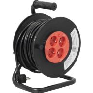 Enrouleur prolongateur élec Lg 25m H05VV-F 3G1.5mm²