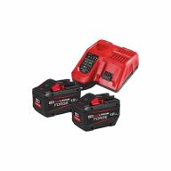 Kit Milwaukee M18 FORGENRG-122 – 2 batteries 12.0Ah REDLITHIUM™ FORGE™ + chargeur rapide M12-18 FC