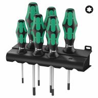 Jeu de 6 tournevis Torx WERA T10 à T40