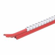 Cavalier Pliosnap PS06 blanc - Lot de chiffres de 0 à 9 - 100 tiges x 30