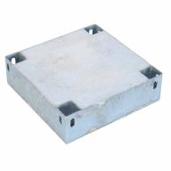 Dalles de fixation 500 x 500 x 100mm