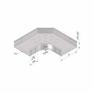 Coude 90° pour dalle perforée 50mm