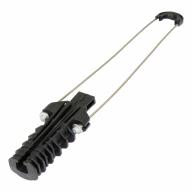 Pince d'ancrage plat 8x5mm - Anse inox l.260mm