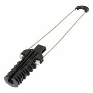 Pince d'ancrage plat 8x5mm - Anse inox l.260mm