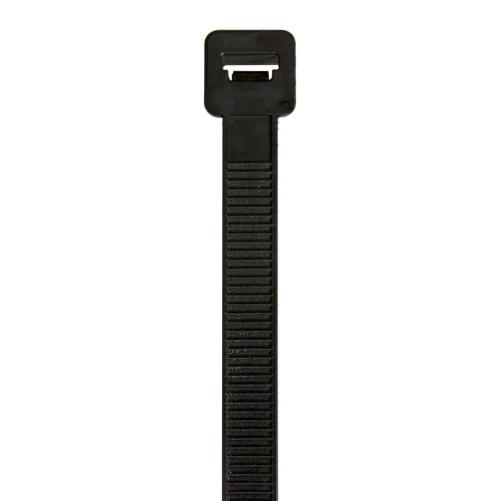 Collier noir PA6.6 TED - 190x4,8 - Collier de serrage et serflex