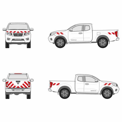 Kit bandes réfléchissantes Cl.A  - Balisage et signalisation pour véhicule