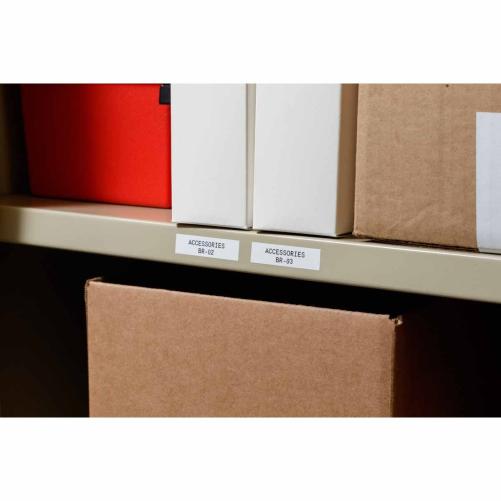 Étiquettes en vinyle pour intéri - Etiquette et recharge Brady