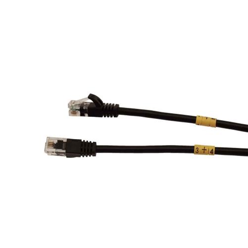 Cordon 4 RJ45 / 2 RJ11 SHDSL - Cordon et fiche banane