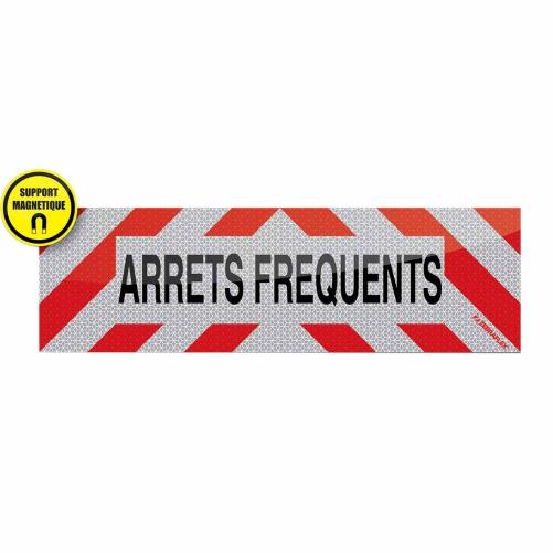 Bande de signalisation "Arrêts f - Balisage et signalisation pour véhicule