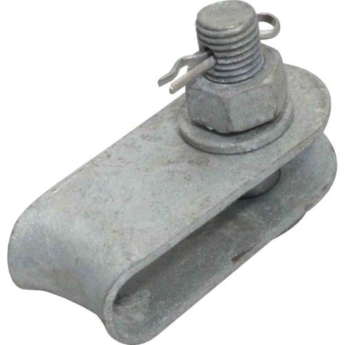 Cosse-cœur en U Ø8-15mm - Pince d'ancrage et suspension fibre optique