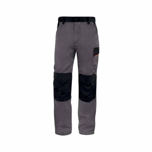 Pantalon de travail gris-orange  - Vêtement de travail