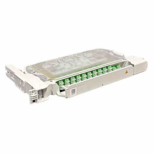 Tiroir FO 19'' 1U 24FO SC/APC - Tiroir optique 19" pivotant