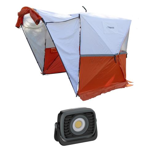 Pack complet terrain : Tente de  - Eclairage de chantier