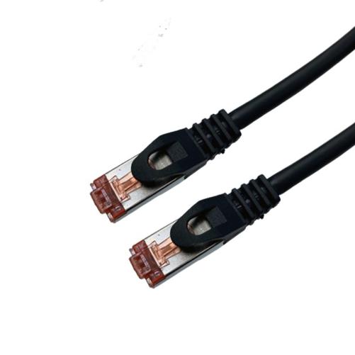 CAT6A SSTP LSOH noir Snagless av - Cordon RJ45 CAT6A