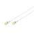 Cordon RJ45 CAT6A U/FTP LSZH gri - Cordon RJ45 CAT6A