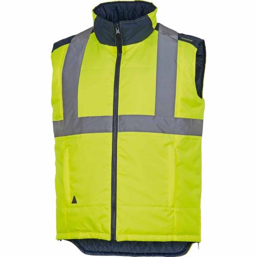 Gilet réversible 4 poches haute  - Vêtement haute visibilité