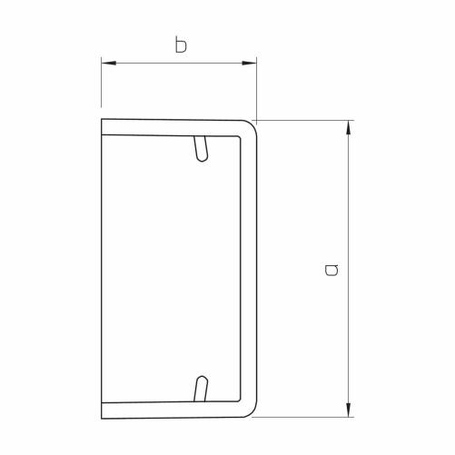 Embouts moulure 60x60 blanc x10 - Moulure et goulotte