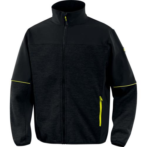 Veste polaire aspect pull noire  - Vêtement de travail