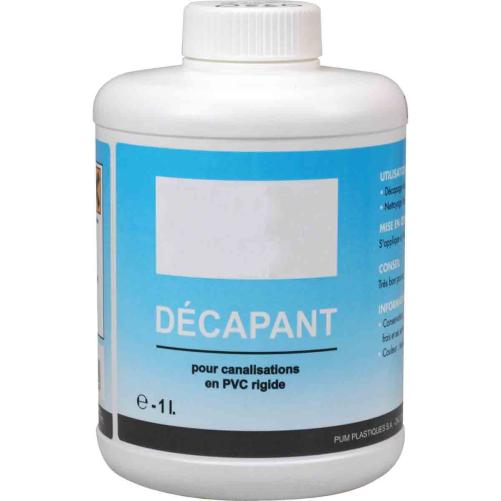 Décapant colle - Fourreau, gaine PVC et accessoires