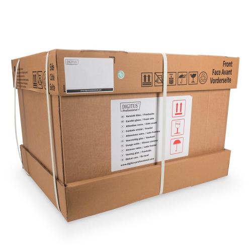 Coffret réseau 19 pouces 12U - Coffret 19" et 10"
