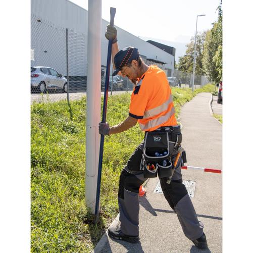 Barre à mine TED Lg 1,5m  - Outillage BTP