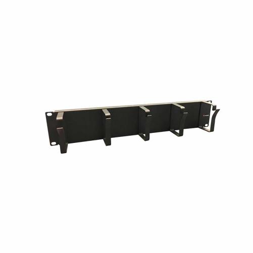 Panneau 19" 2U guide passe câble - Panneau passe-câble