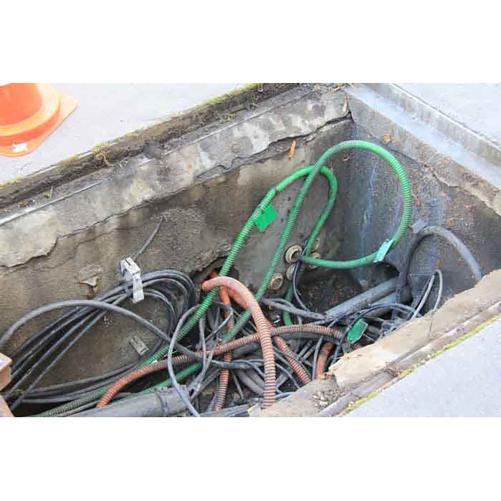 Gaine flexible PVC fendue - Gaine électrique et télécom, lubrifiant de chantier