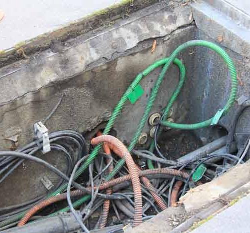 Gaine fendue TED Ø25mm verte 30m - Gaine électrique et télécom, lubrifiant de chantier