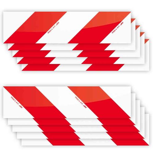 Bandes de balisage à chevrons po - Balisage et signalisation pour véhicule