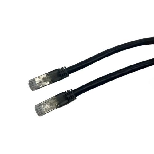 Cordon CAT5e FTP noir - 5m - 120 - Cordon RJ45 CAT5e