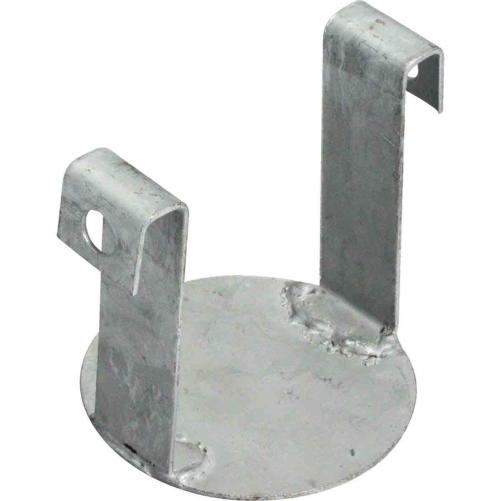 Obturateur poteau métal 76mm - Renforcement et protection des appuis