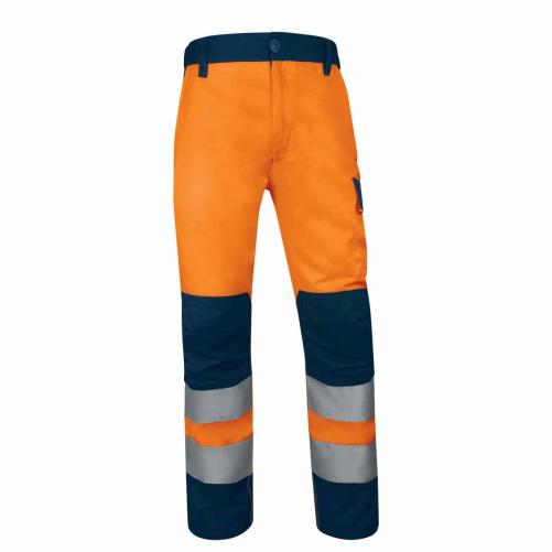 Pantalon haute visibilité orange - Vêtement haute visibilité