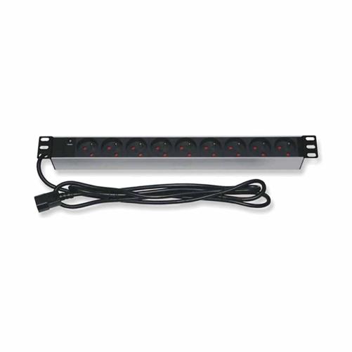 PDU 19" 1U multiprises 9 prises  - PDU