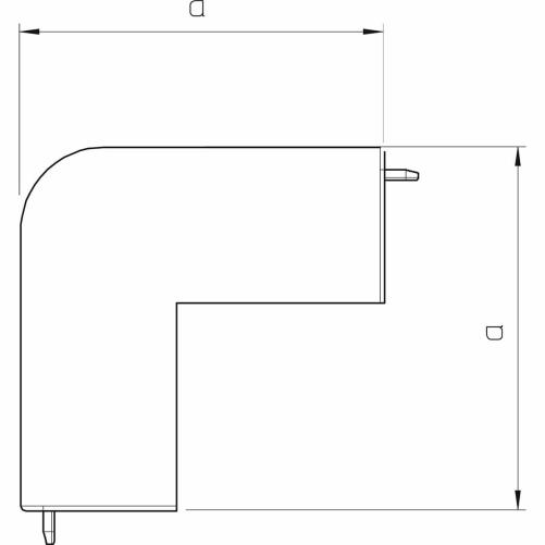 Angle extérieur moulure 15x30 mm - Moulure et goulotte