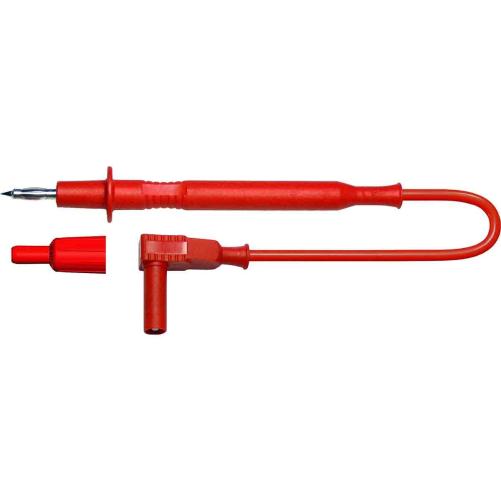 Cordon banane coudé 4mm/pointe t - Pointe de touche et Cordon