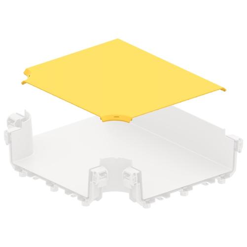 Couvercle raccord T Fiber Runner - Chemin de câble tôle