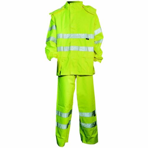 Ensemble de pluie haute visibili - Vêtement haute visibilité