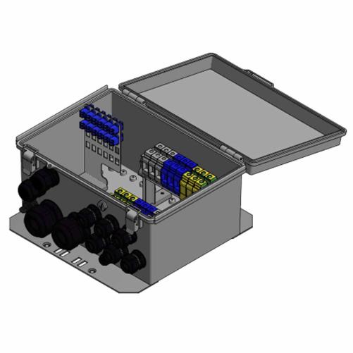 Coffret HTTA 24 FO LC/UPC - Boitier FTTA, PTTA, HTTA