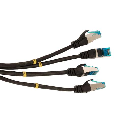 Cordon 4 RJ45 / 2 RJ11 SHDSL - Cordon et fiche banane