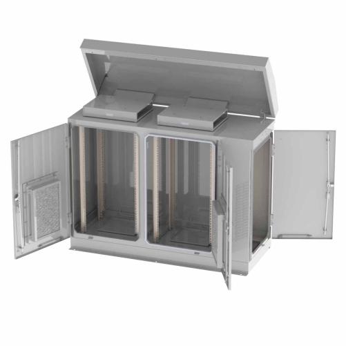 Armoire télécom extérieure 25U - Baie réseau mobile