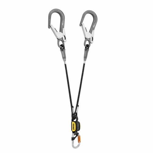 Longe double avec absorbeur d'én - Longe et absorbeur d'énergie