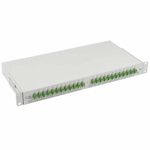 Tiroir 19" coulissant SC/APC 24F - Tiroir optique 19" coulissant