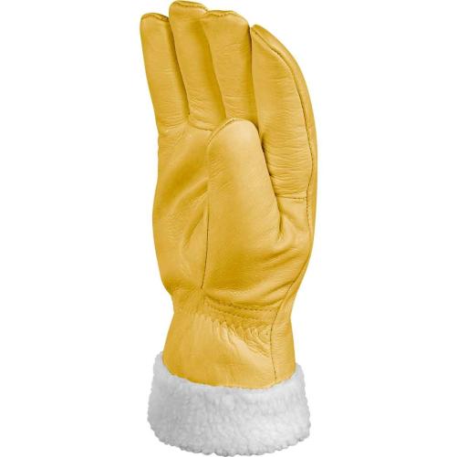 Gants manutention cuir fourrés ( - Gant de manutention