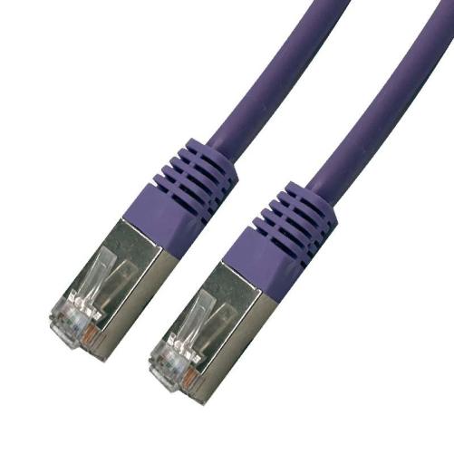 Cordon CAT6 FTP LSOH violet - 5m - Cordon RJ45 CAT6
