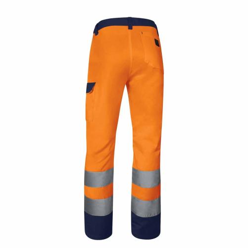 Pantalon haute visibilité orange - Vêtement haute visibilité